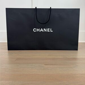 Chanel Black Shopping Bag